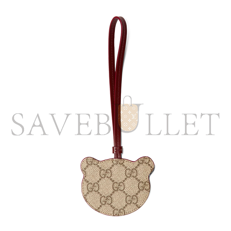 GUCCI PANDA-SHAPED BAG CHARM ‎821811